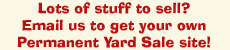 Permanent Avalon Yard Sale